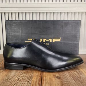 Jump New York Monaco Oxfords Dress Shoes Mens Sz 12M Black Leather Preppy Formal